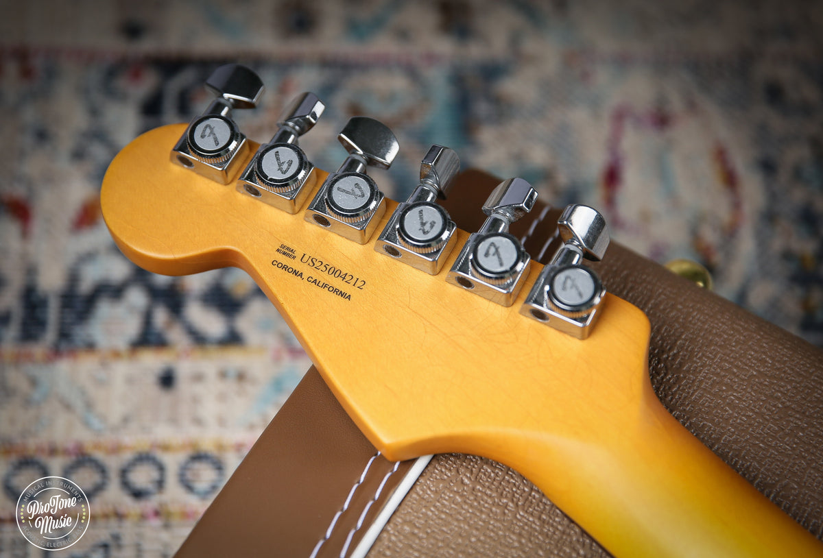 2025 Fender American Ultra Luxe Vintage 60's Stratocaster HSS Fiesta Red - ProTone Music Limited