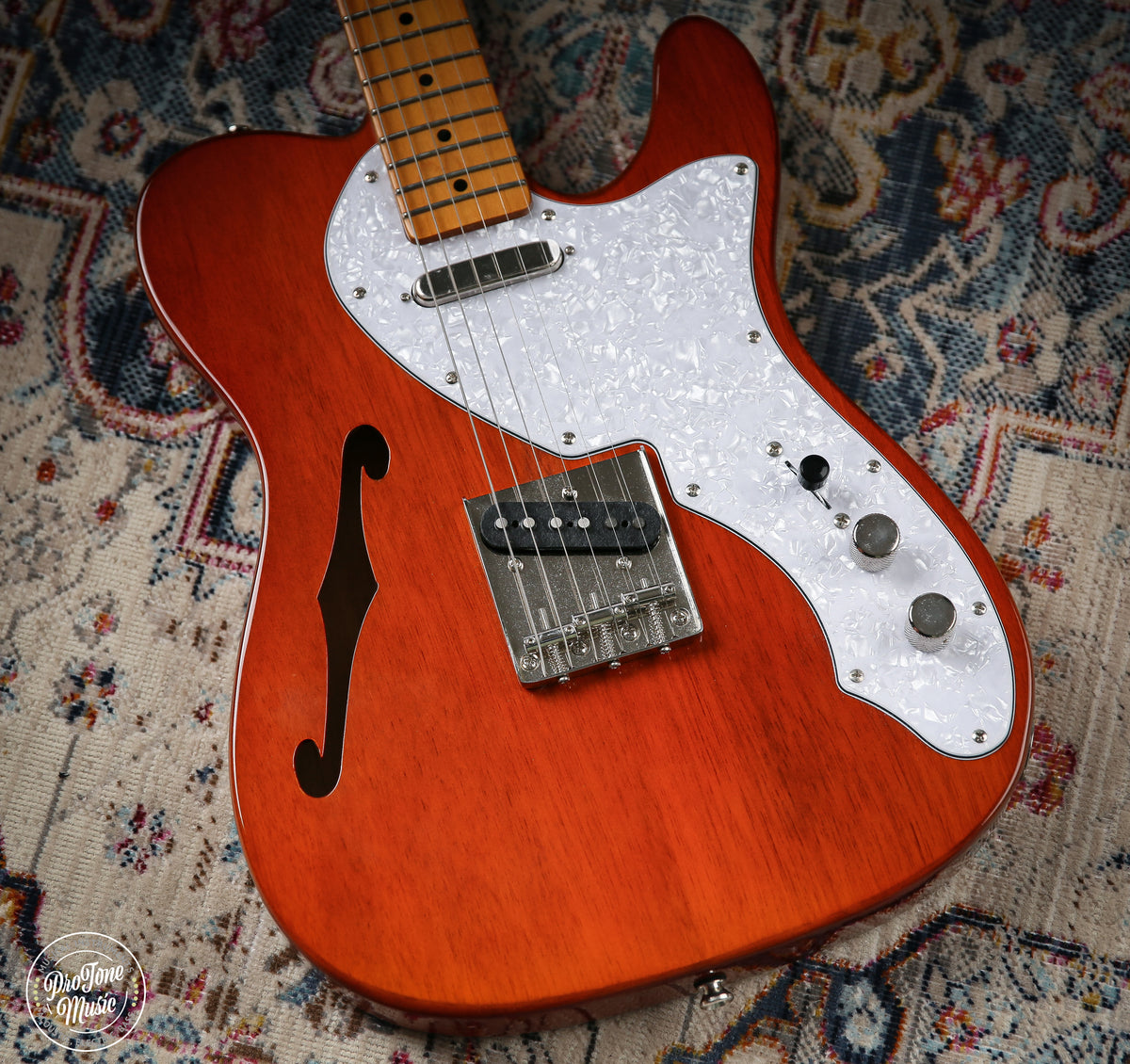 2024 Squier Classic Vibe 60s Thinline Telecaster Natural Gloss - ProTone Music Limited