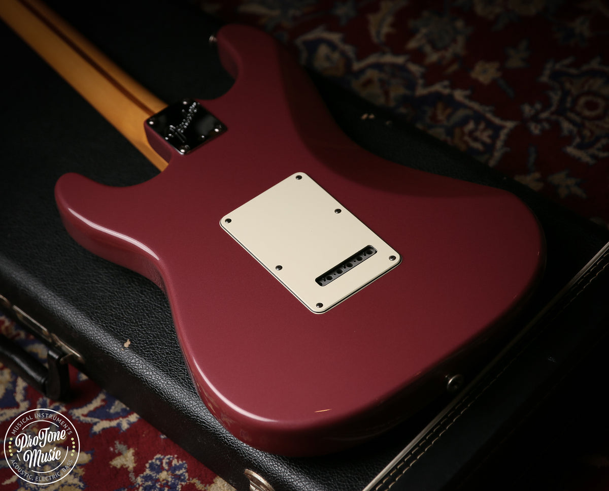 1995 Fender American Stratocaster Matching Headstock Burgundy Mist - ProTone Music Limited