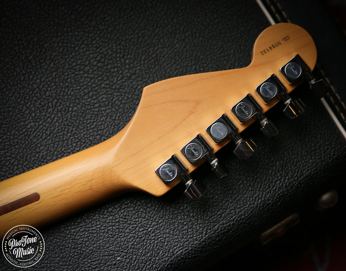1995 Fender American Stratocaster Matching Headstock Burgundy Mist - ProTone Music Limited