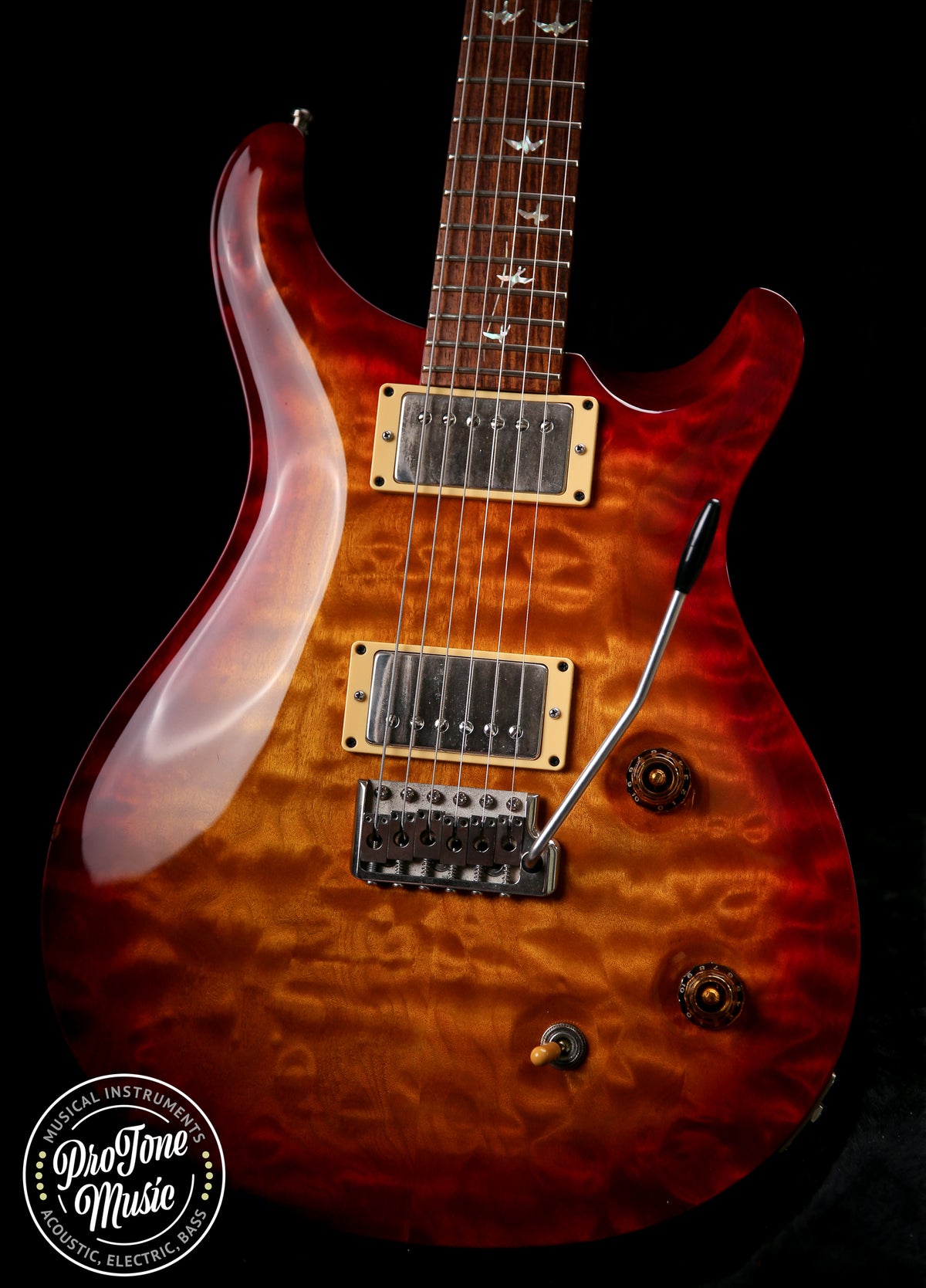 2005 PRS Paul Reed Smith Custom 22 20th Anniversary Dark Cherry Sunburst - ProTone Music Limited