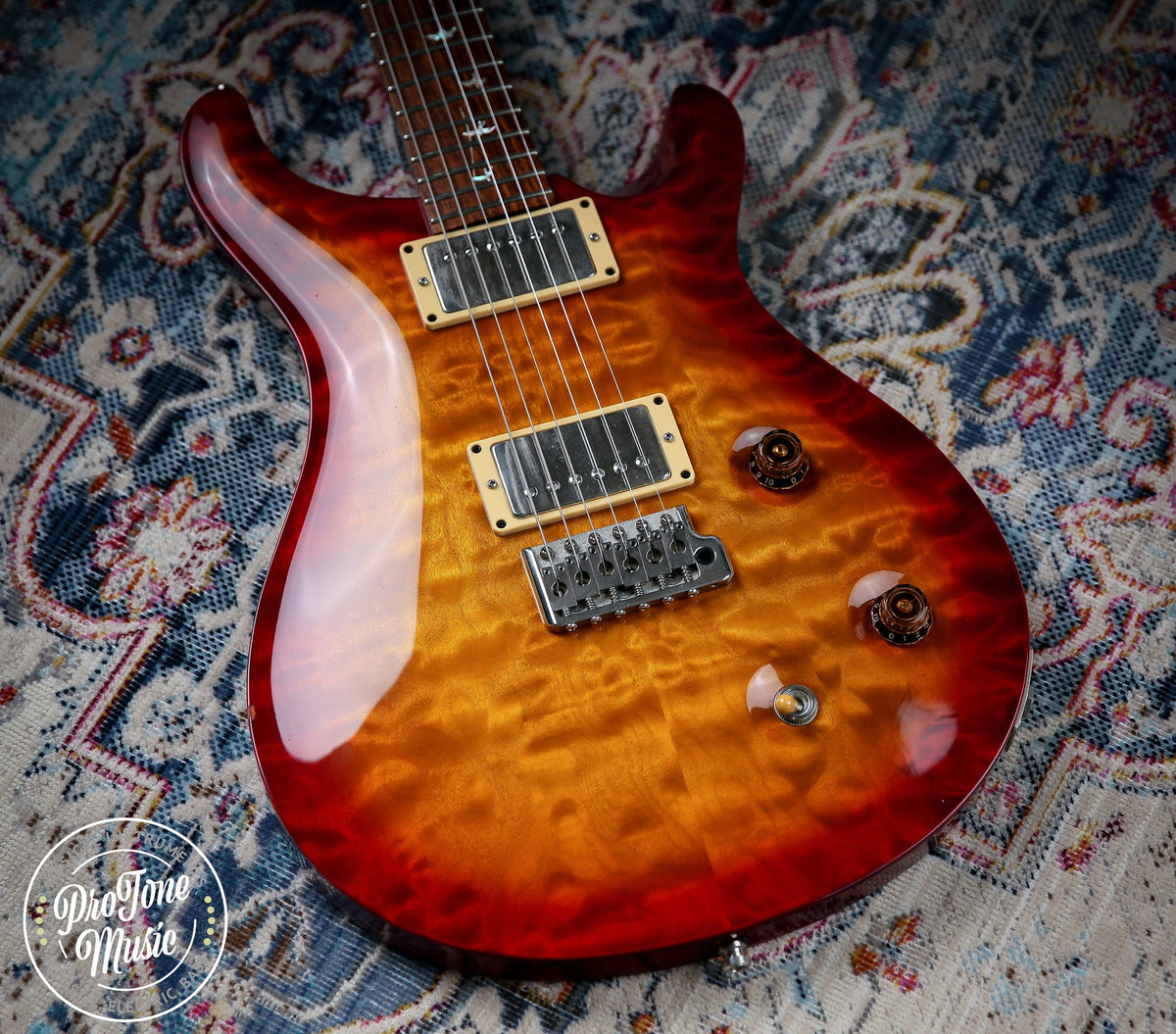 2005 PRS Paul Reed Smith Custom 22 20th Anniversary Dark Cherry Sunburst - ProTone Music Limited