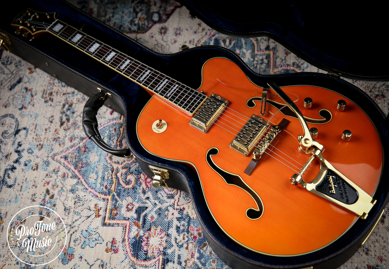 Peerless Tonemaster Player Hollow Body Orange - ProTone Music Limited