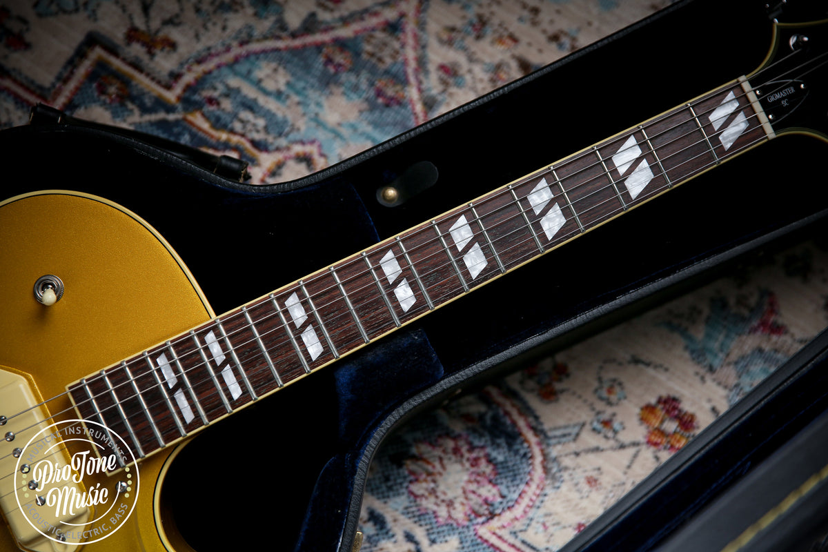 Peerless Gigmaster SC Hollow Body Metallic Gold - ProTone Music Limited