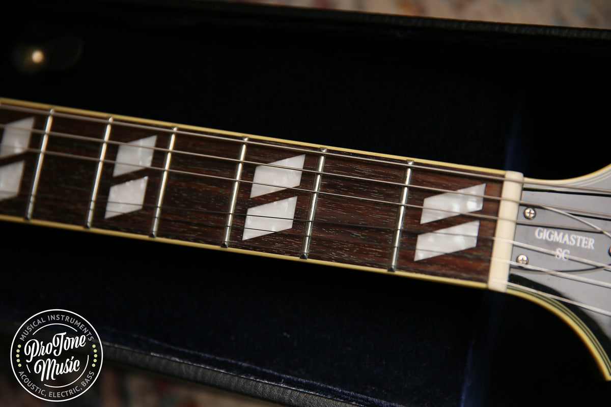 Peerless Gigmaster SC Hollow Body Metallic Gold - ProTone Music Limited