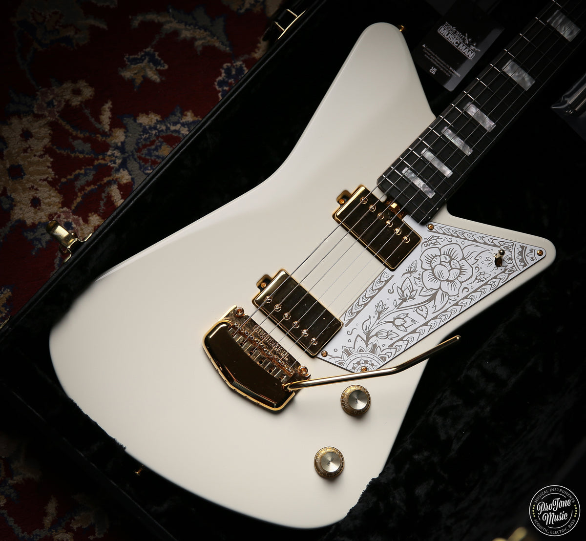 Ernie Ball Music Man Mariposa Imperial White