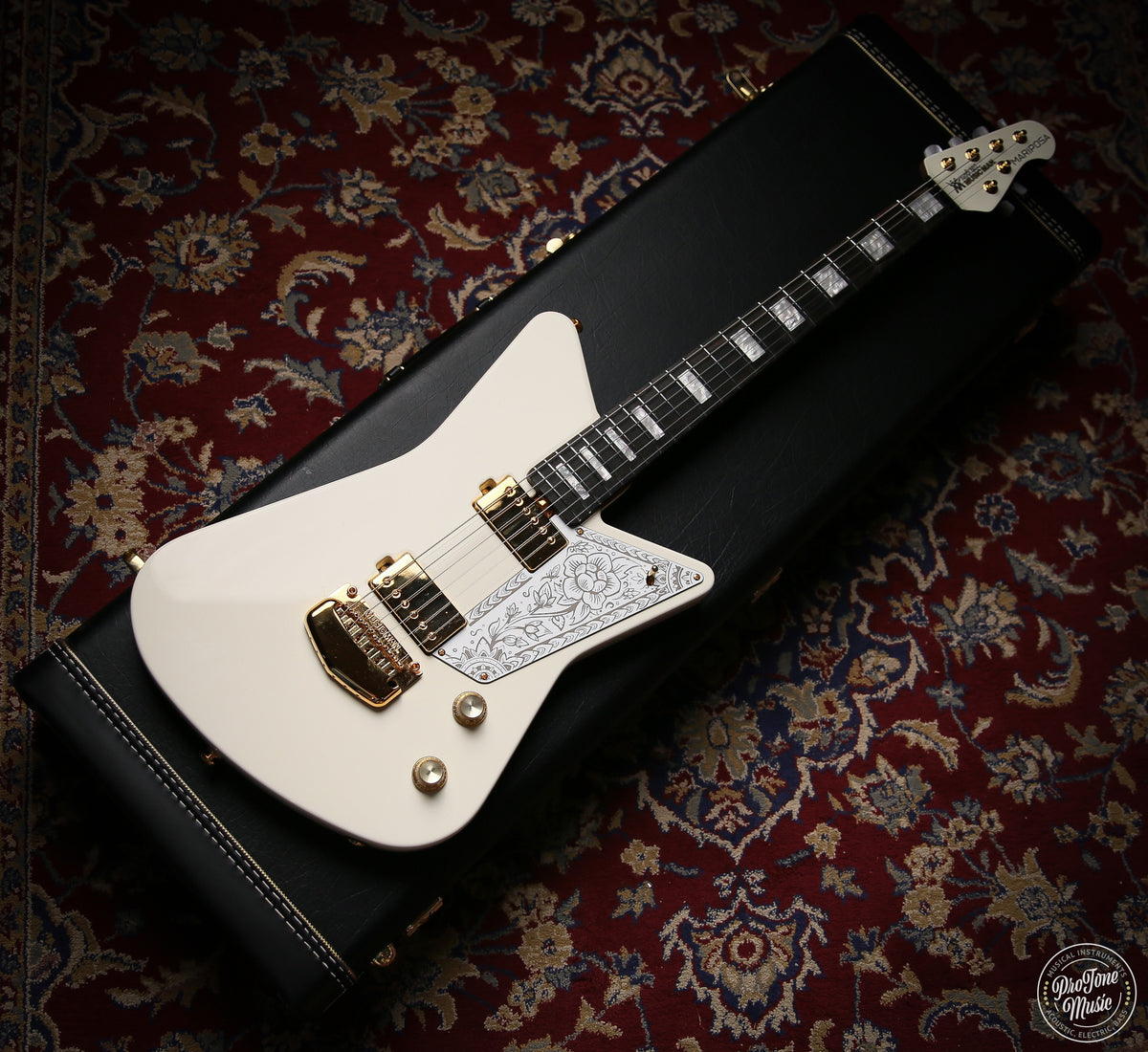 Ernie Ball Music Man Mariposa Imperial White