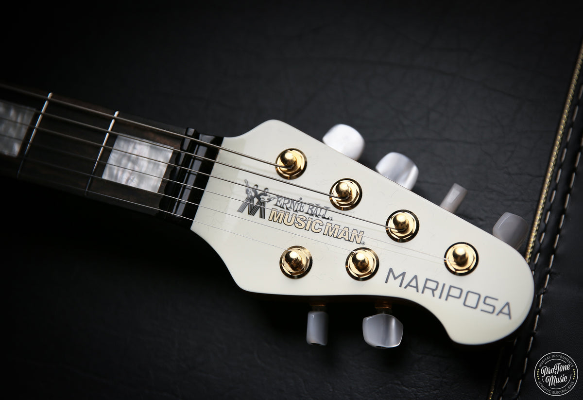 Ernie Ball Music Man Mariposa Imperial White