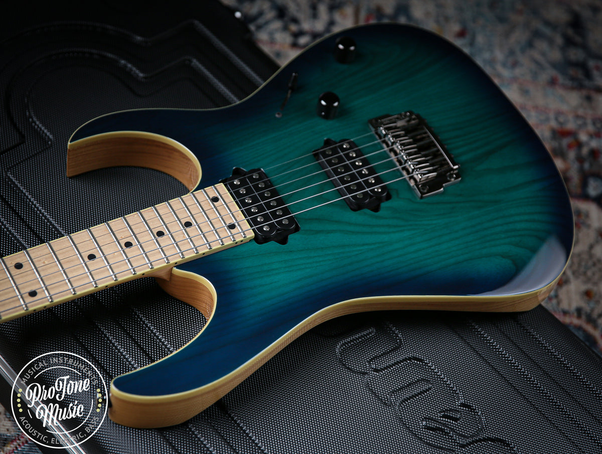 2023 Ibanez RG652AHMFX Prestige Nebula Green Burst - ProTone Music Limited