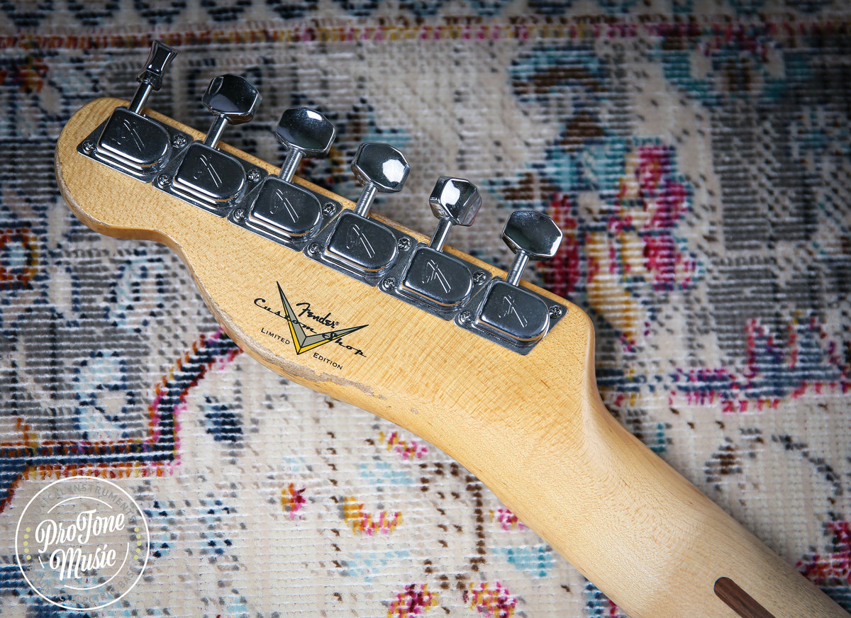 2025 Fender Custom Shop Ltd Tele Custom Heavy Relic Aged Twilight Sky - ProTone Music Limited