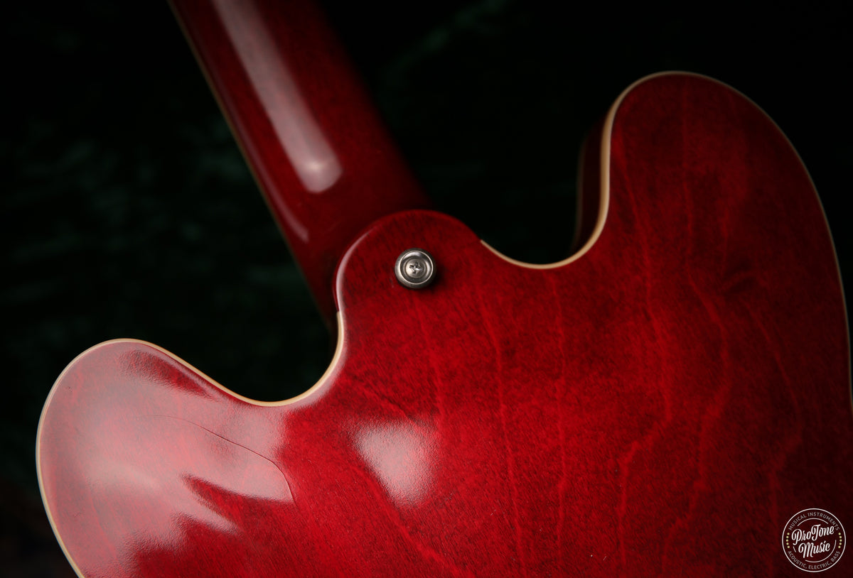 Maybach Capitol 59' Semi Hollow Aged Cherry Red