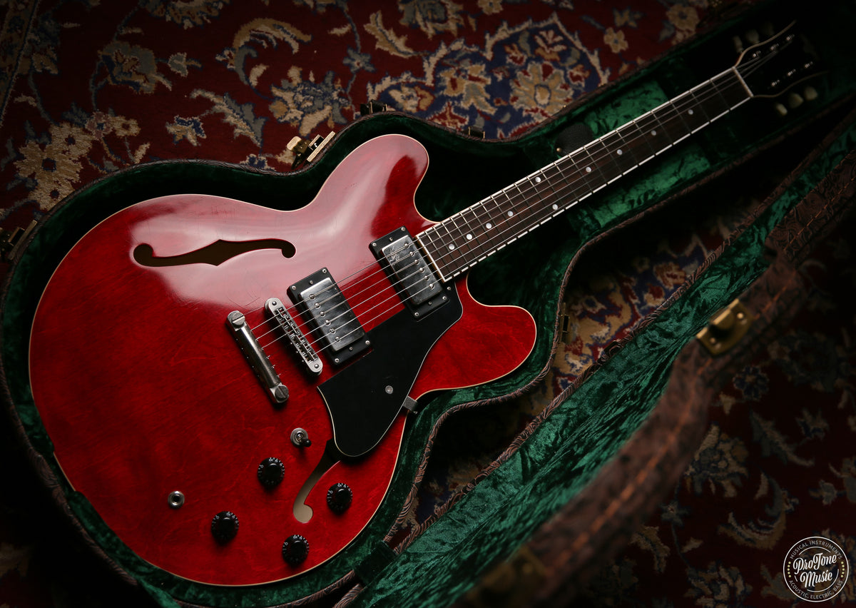 Maybach Capitol 59' Semi Hollow Aged Cherry Red