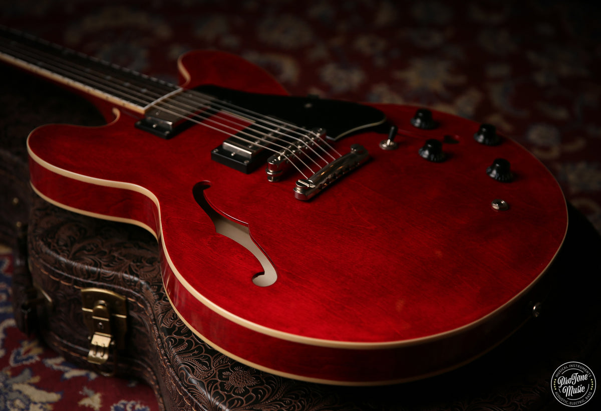 Maybach Capitol 59' Semi Hollow Aged Cherry Red