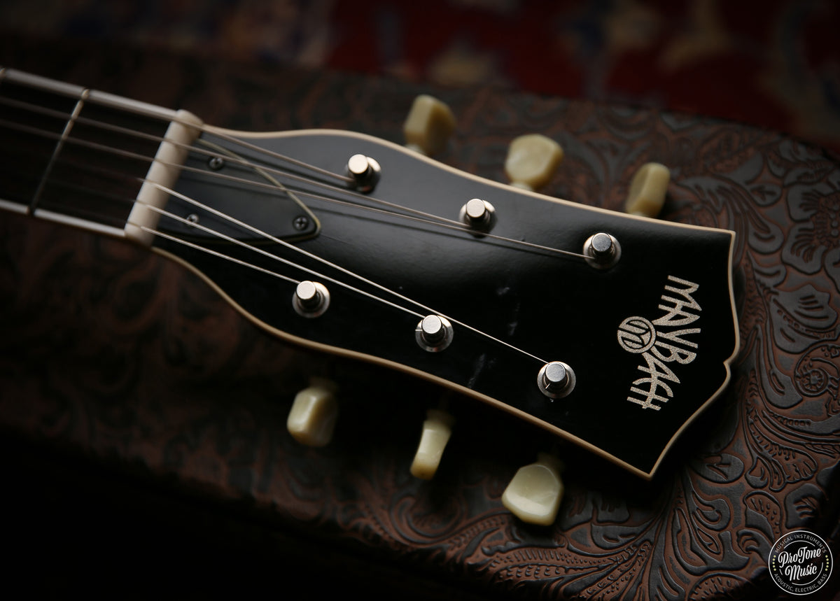 Maybach Capitol 59' Semi Hollow Aged Cherry Red