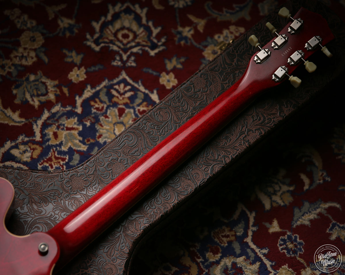 Maybach Capitol 59' Semi Hollow Aged Cherry Red