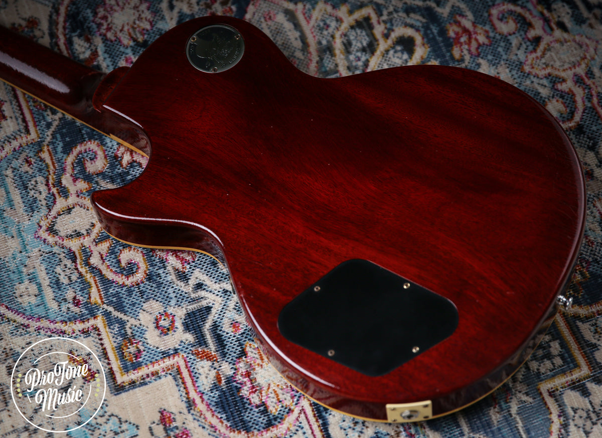 2022 Gibson Custom Shop 1958 Les Paul Murphy Lab Ultra Light Aged Washed Cherry Sunburst