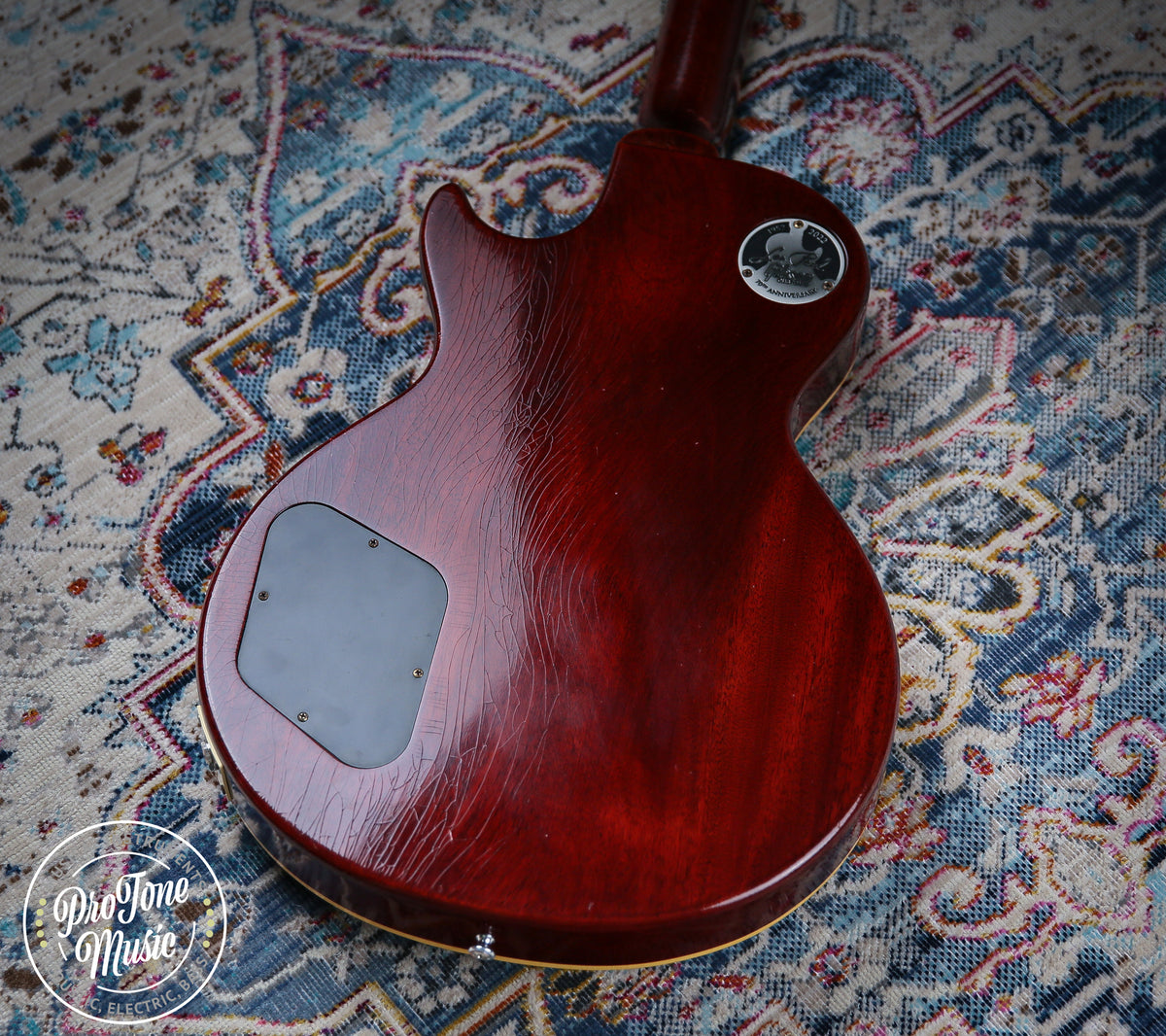 2022 Gibson Custom Shop 1958 Les Paul Murphy Lab Ultra Light Aged Washed Cherry Sunburst