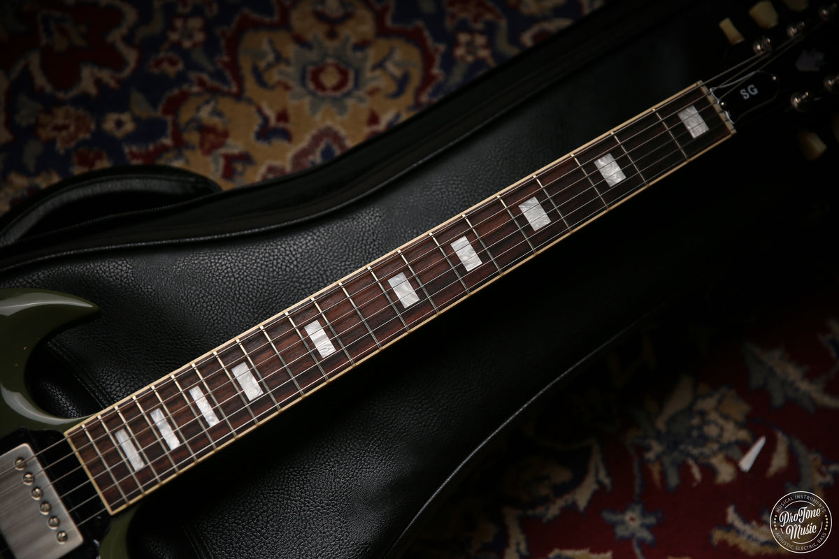 2021 Gibson USA CME Exclusive SG Standard Olive Drab