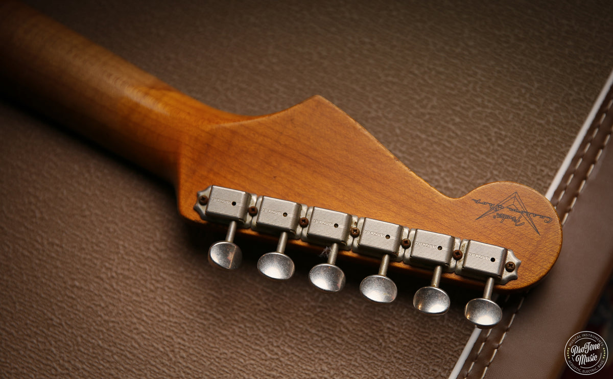 Fender USA Custom Shop 59' Stratocaster Heavy Relic Faded Fiesta Red