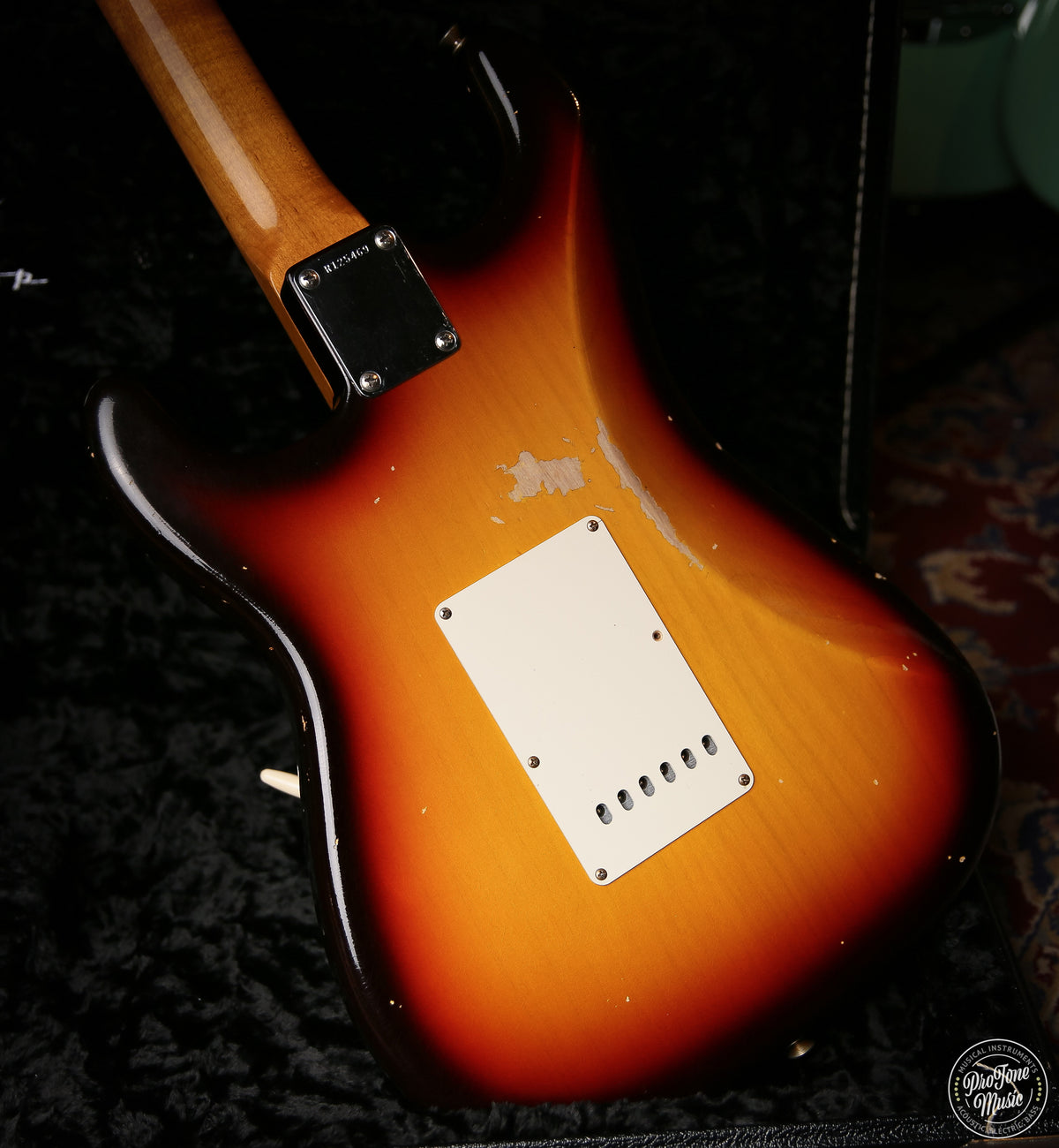 2023 Fender USA Custom Shop 60's Relic Stratocaster Chocolate 3 Tone Sunburst