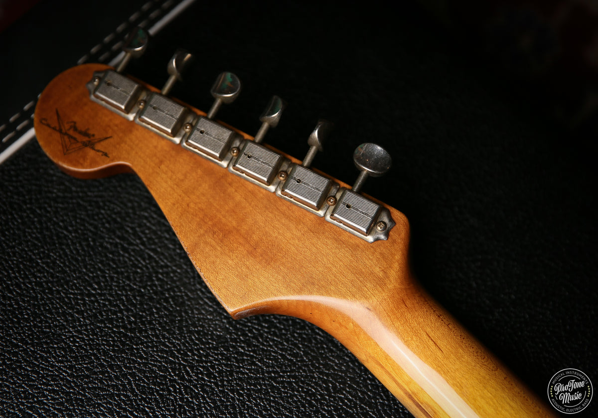 2023 Fender USA Custom Shop 60's Relic Stratocaster Chocolate 3 Tone Sunburst