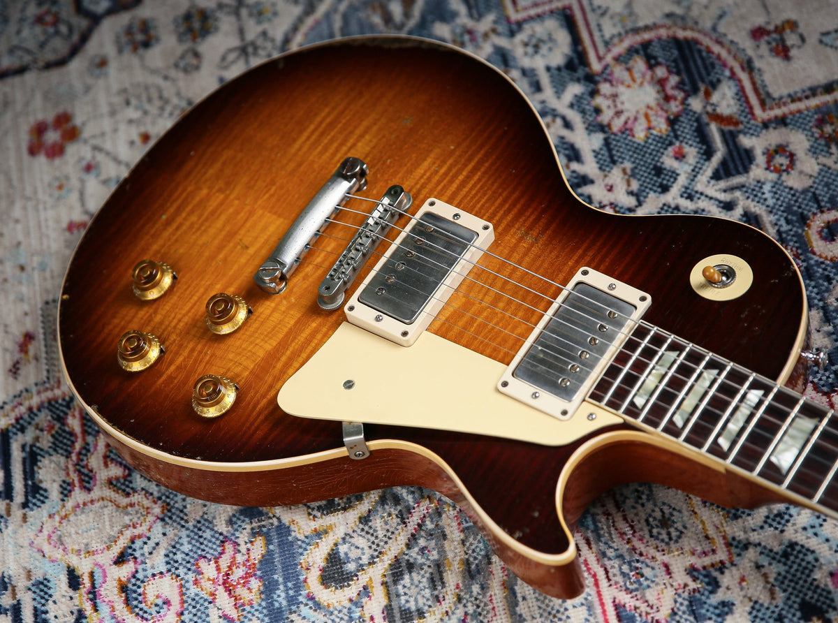 2020 Gibson Custom Shop 59' Les Paul Ultra Heavy Aged Murphy Lab Kindred Burst - ProTone Music Limited
