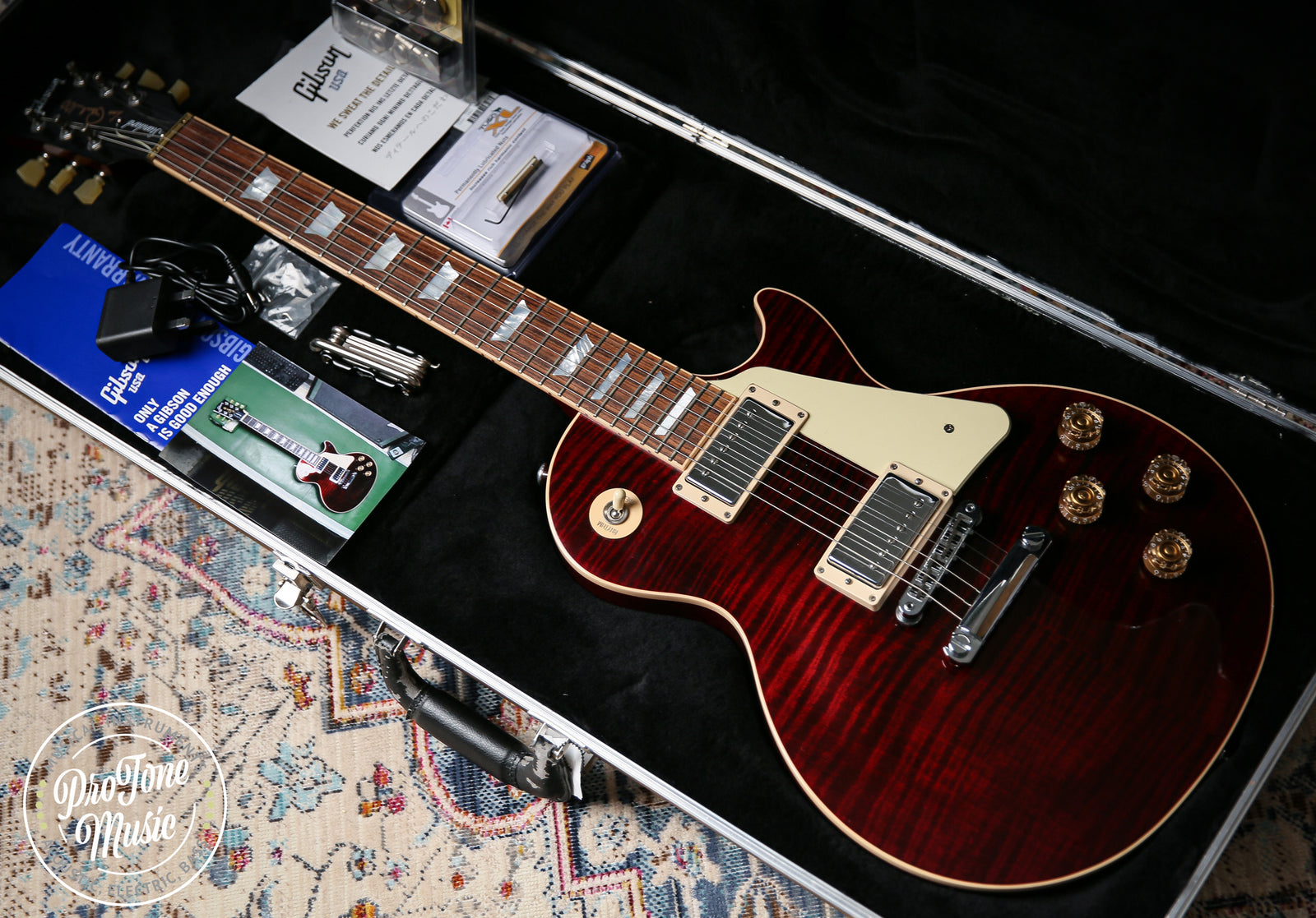 2015 Gibson USA Les Paul Standard Wine Red Candy - ProTone Music Limited