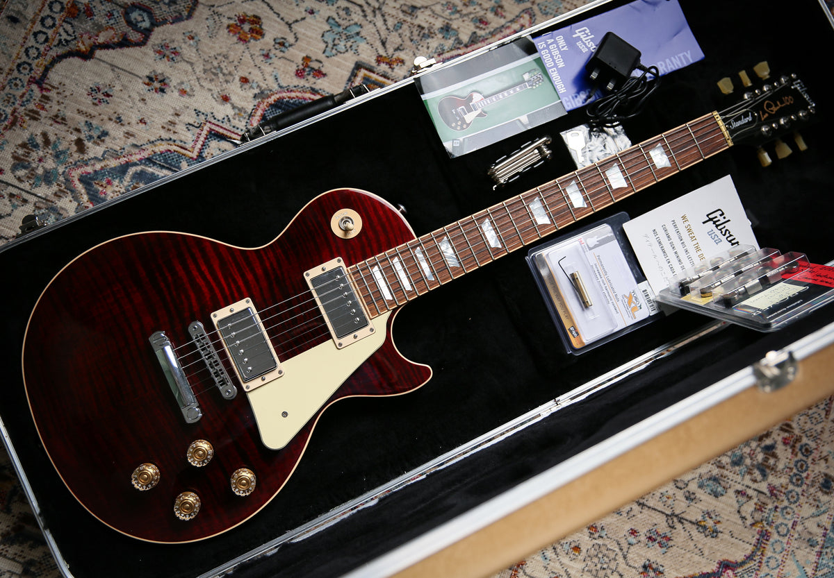 2015 Gibson USA Les Paul Standard Wine Red Candy - ProTone Music Limited