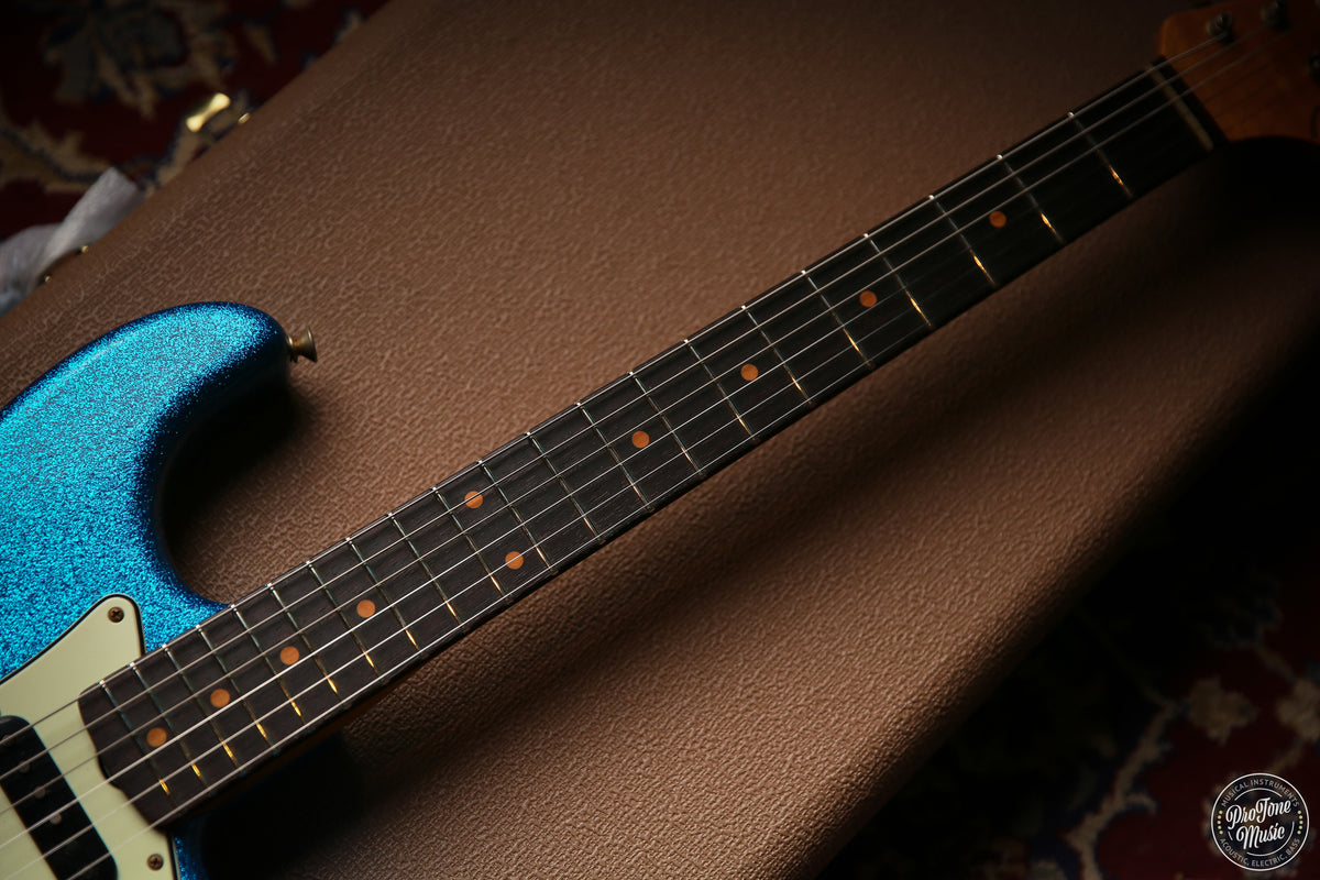 Fender USA Custom Shop 62 Flamethrower Stratocaster Relic Blue Sparkle