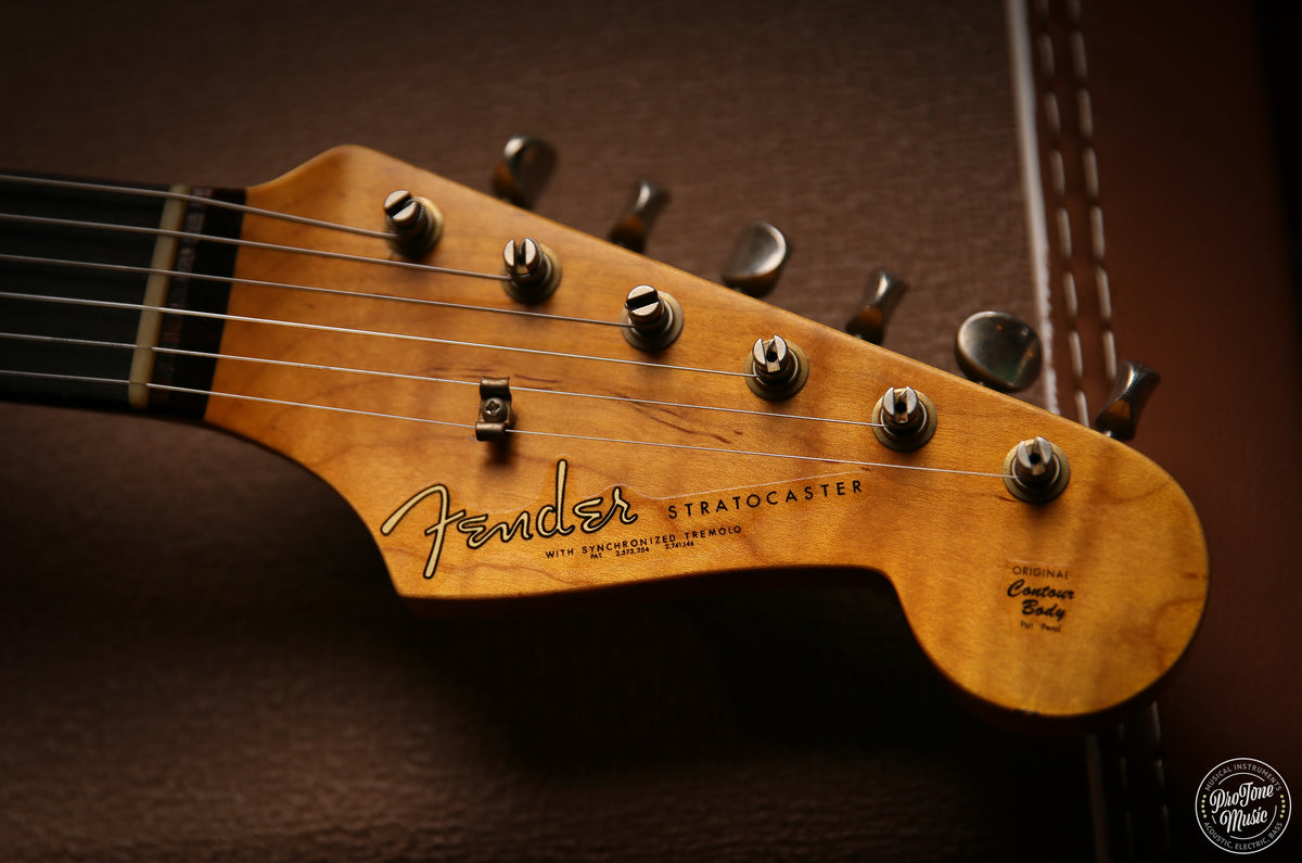 Fender USA Custom Shop 62 Flamethrower Stratocaster Relic Blue Sparkle