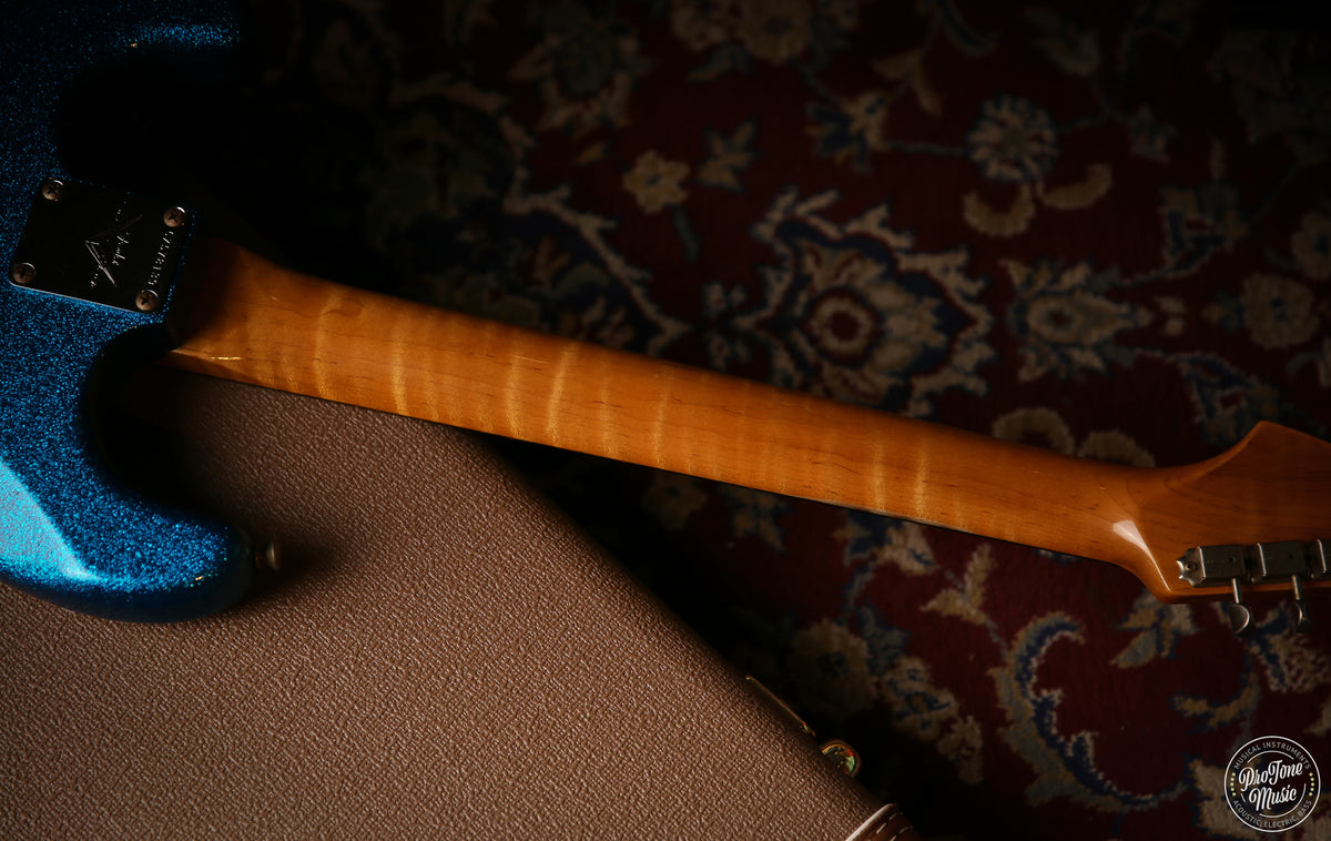 Fender USA Custom Shop 62 Flamethrower Stratocaster Relic Blue Sparkle