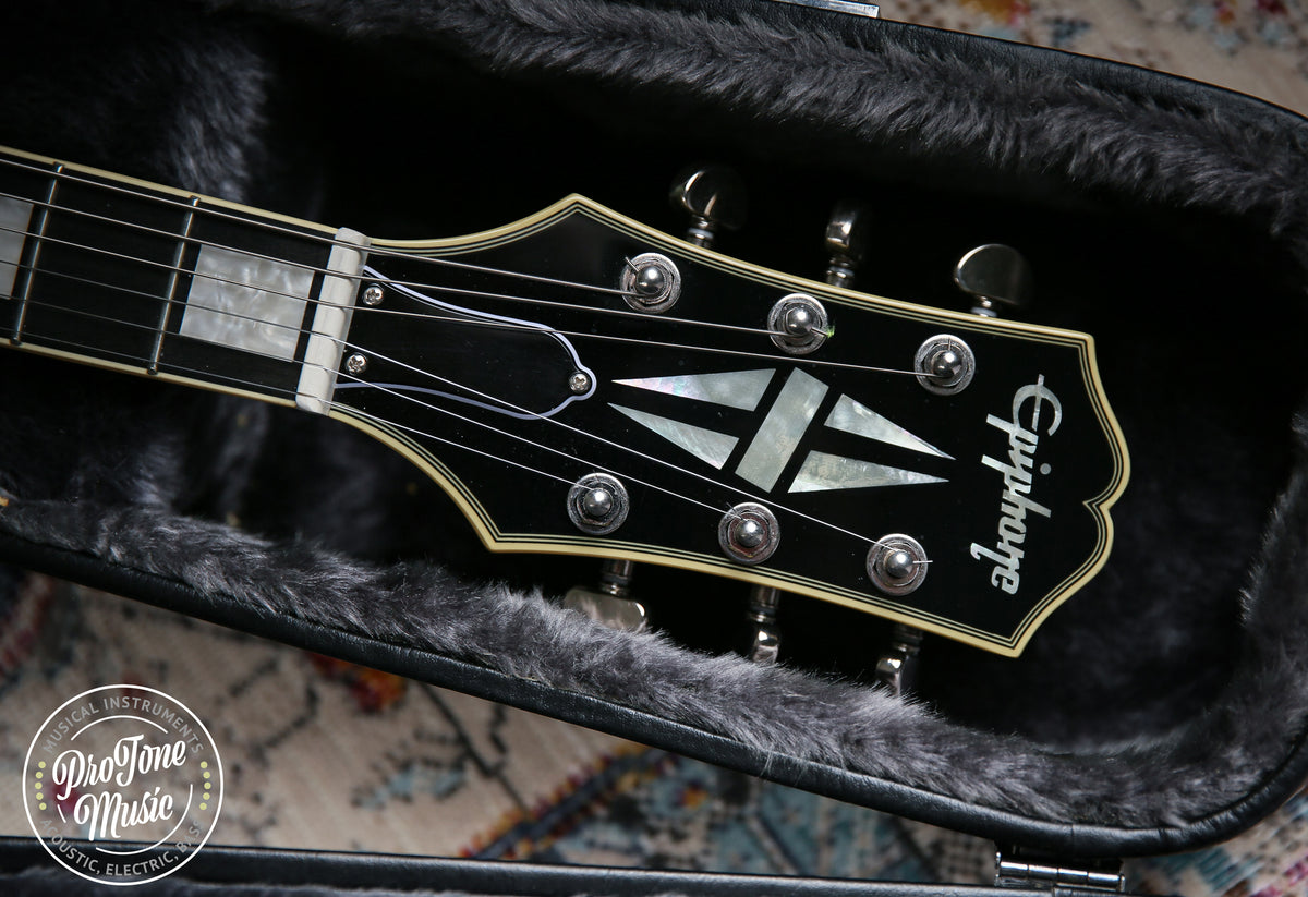 Epiphone Exclusive Shinichi Ubukata ES - 355 Custom Olive Drab - ProTone Music Limited