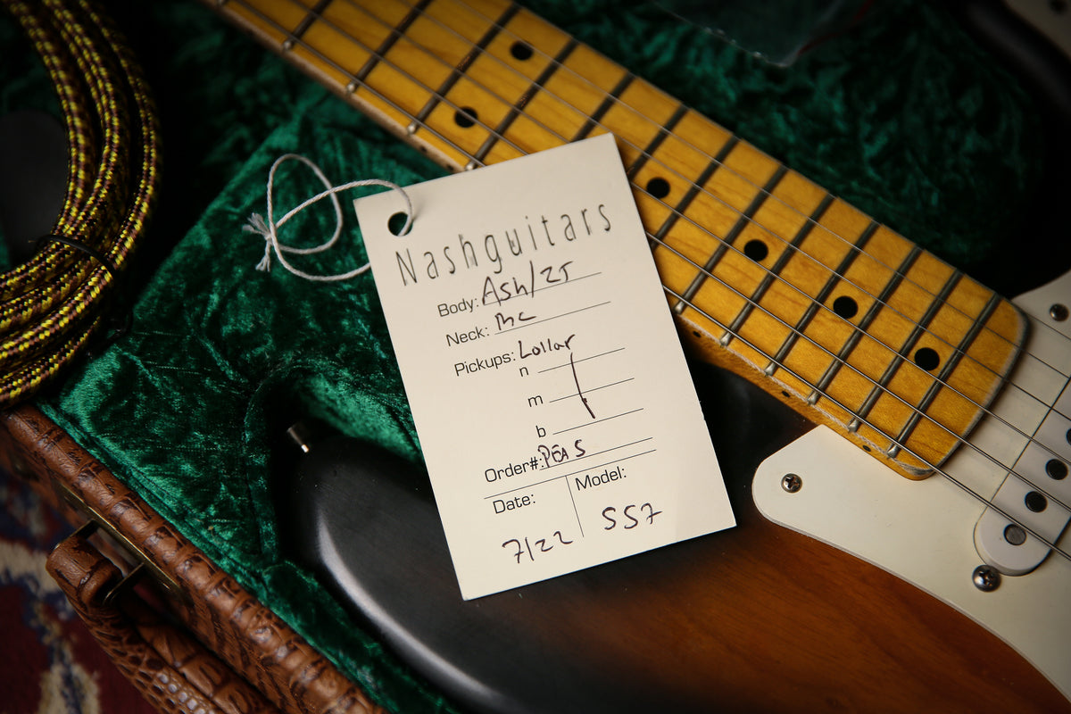 2022 Nash Guitars USA S57 Aged Sunburst