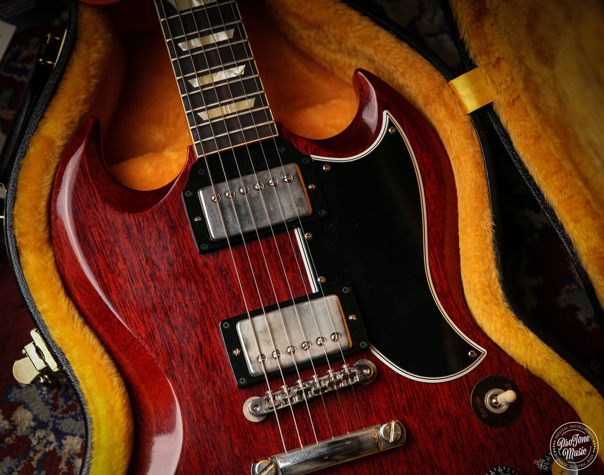 2024 Gibson USA Custom Shop 61' SG Standard VOS Cherry Red