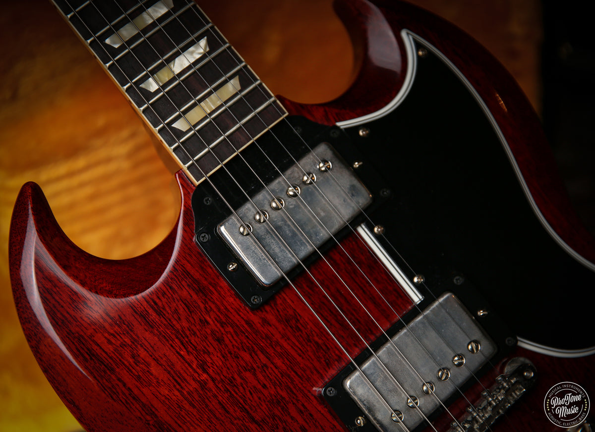 2024 Gibson USA Custom Shop 61' SG Standard VOS Cherry Red