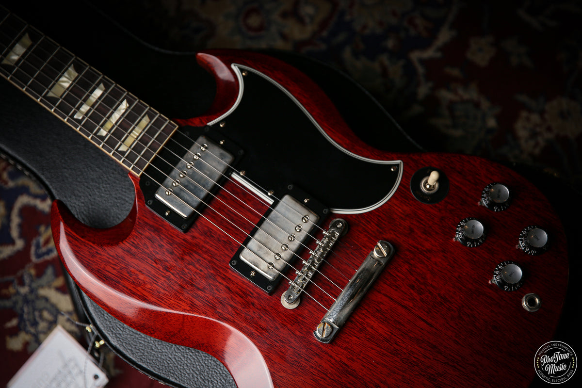 2024 Gibson USA Custom Shop 61' SG Standard VOS Cherry Red