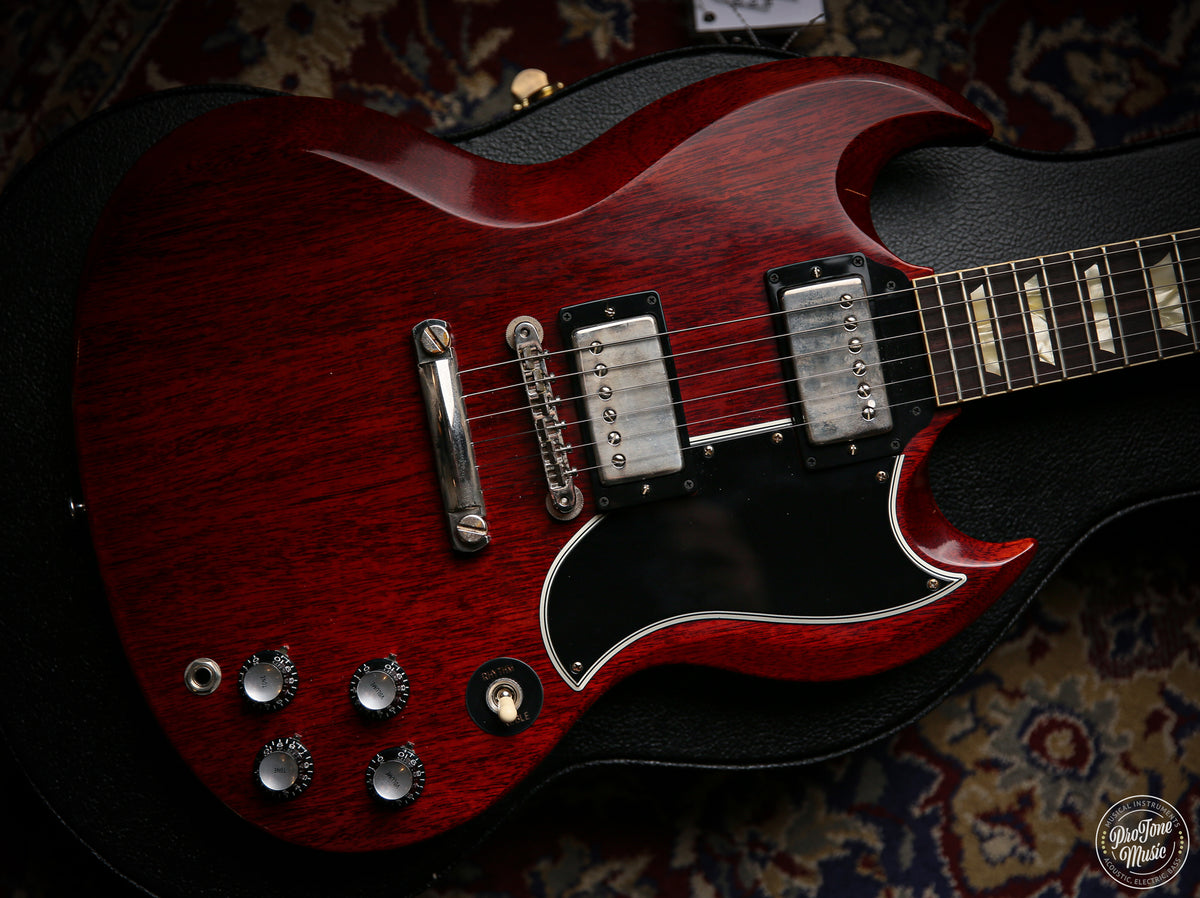 2024 Gibson USA Custom Shop 61' SG Standard VOS Cherry Red