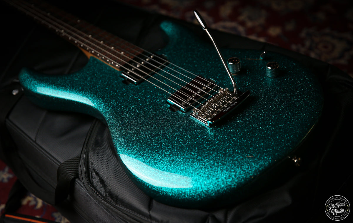Ernie Ball Music Man Luke III Steve Lukather Signature Model Ocean Sparkle