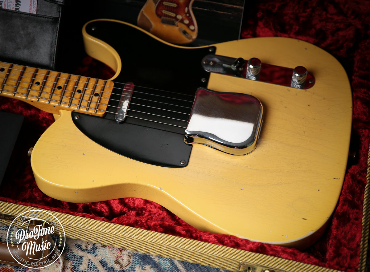 2019 Fender Custom Shop Limited Edition 70th Anniversary Broadcaster Butterscotch Blonde Journeyman Relic