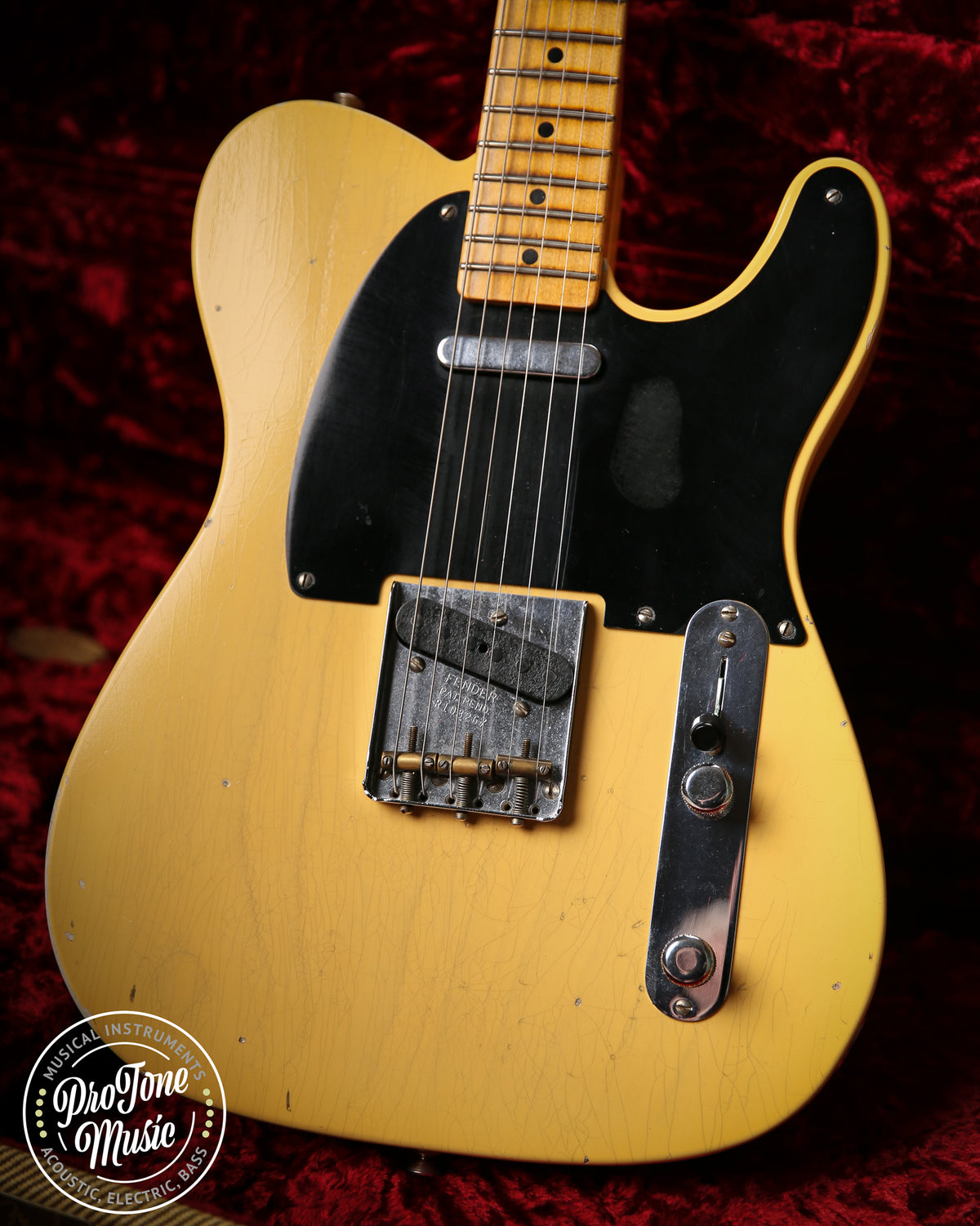 2019 Fender Custom Shop Limited Edition 70th Anniversary Broadcaster Butterscotch Blonde Journeyman Relic