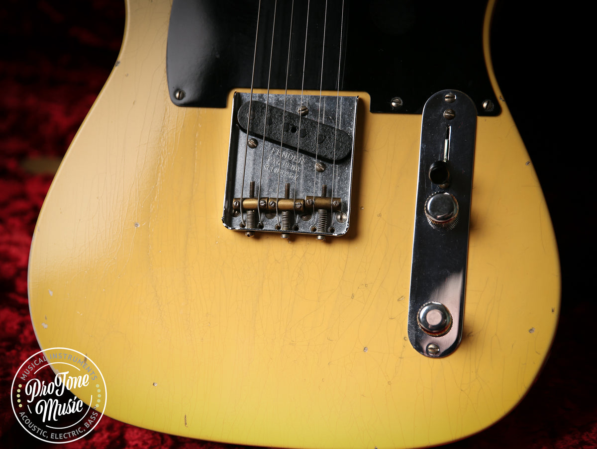 2019 Fender Custom Shop Limited Edition 70th Anniversary Broadcaster Butterscotch Blonde Journeyman Relic