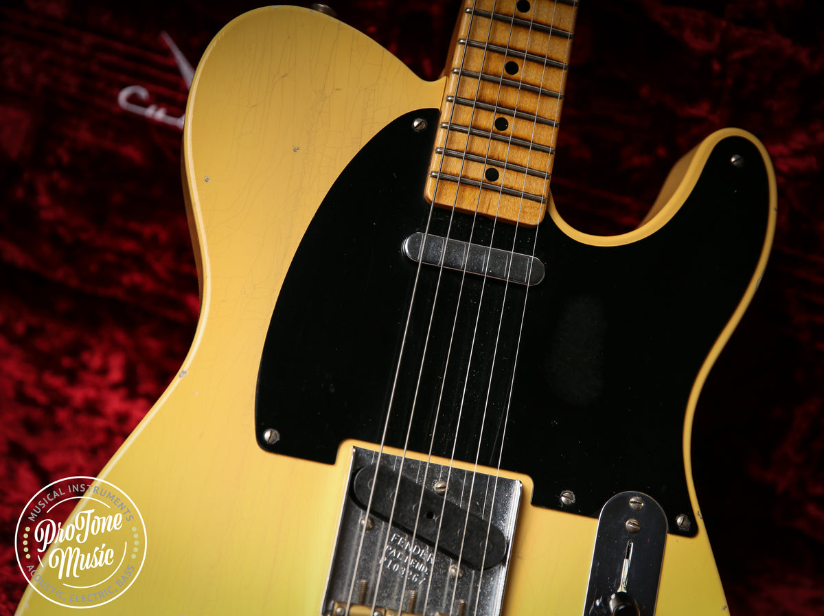 2019 Fender Custom Shop Limited Edition 70th Anniversary Broadcaster Butterscotch Blonde Journeyman Relic