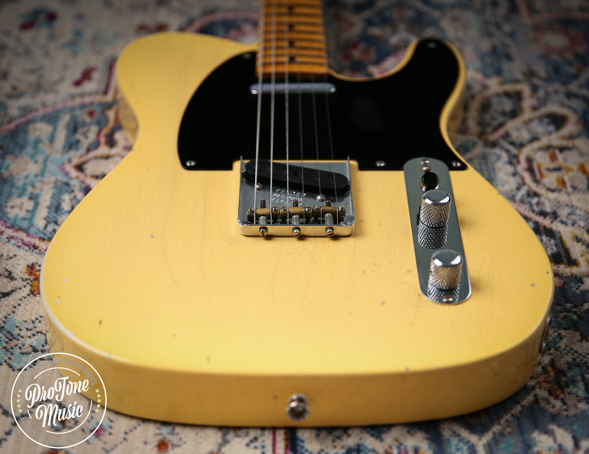 2019 Fender Custom Shop Limited Edition 70th Anniversary Broadcaster Butterscotch Blonde Journeyman Relic