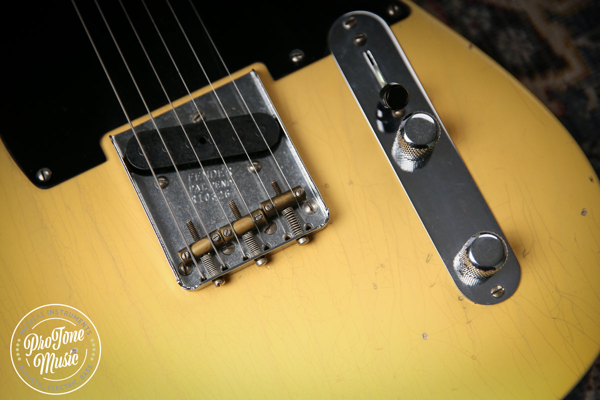 2019 Fender Custom Shop Limited Edition 70th Anniversary Broadcaster Butterscotch Blonde Journeyman Relic