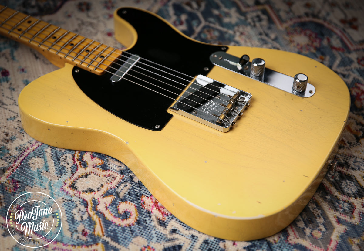 2019 Fender Custom Shop Limited Edition 70th Anniversary Broadcaster Butterscotch Blonde Journeyman Relic