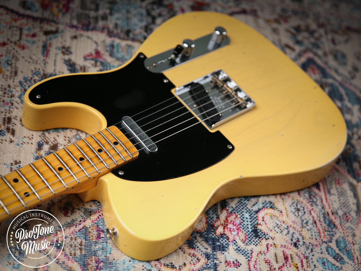 2019 Fender Custom Shop Limited Edition 70th Anniversary Broadcaster Butterscotch Blonde Journeyman Relic