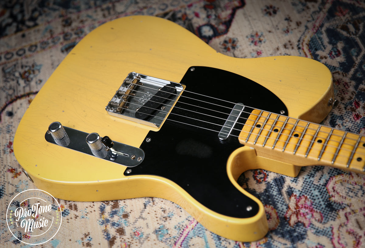 2019 Fender Custom Shop Limited Edition 70th Anniversary Broadcaster Butterscotch Blonde Journeyman Relic