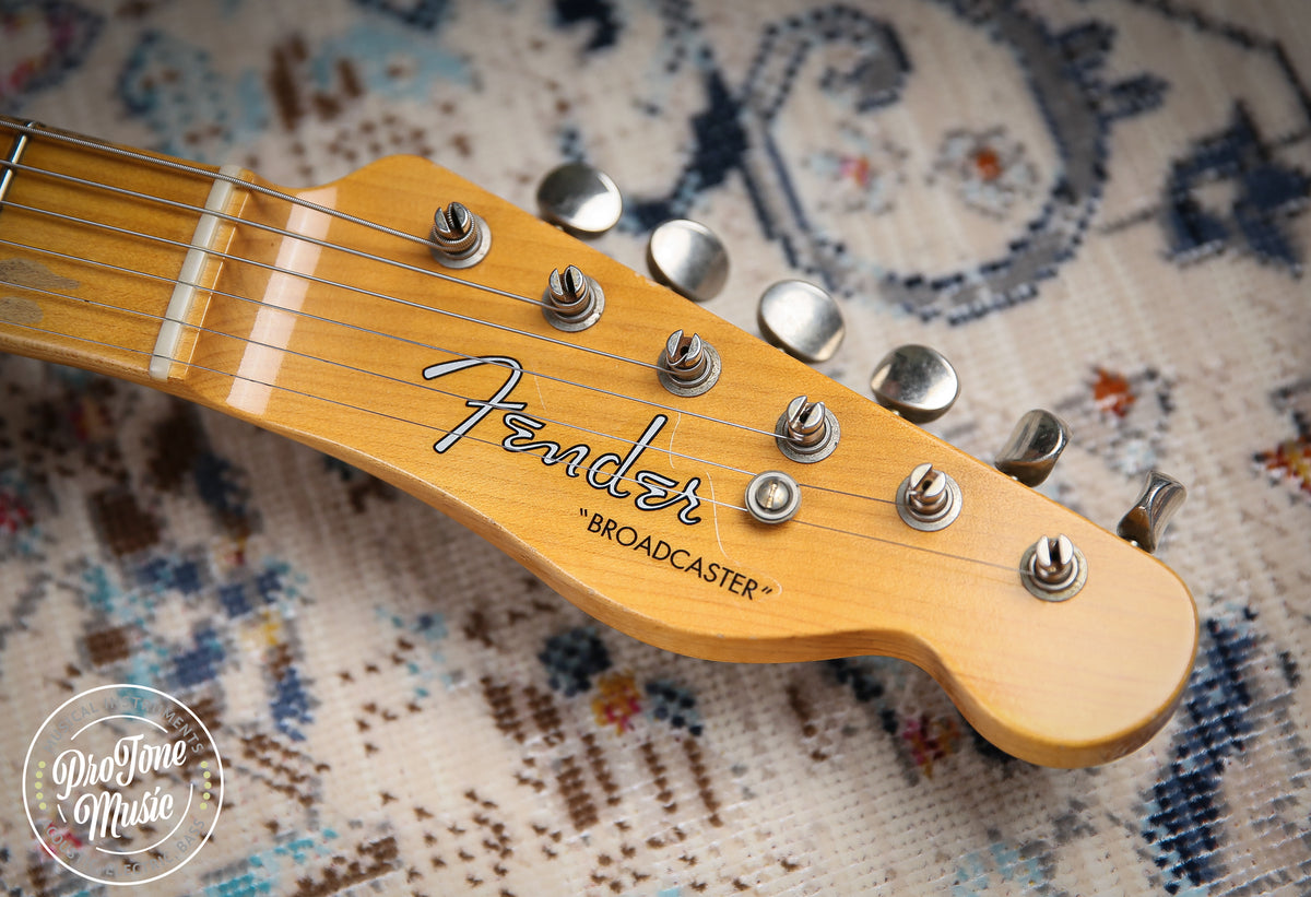 2019 Fender Custom Shop Limited Edition 70th Anniversary Broadcaster Butterscotch Blonde Journeyman Relic