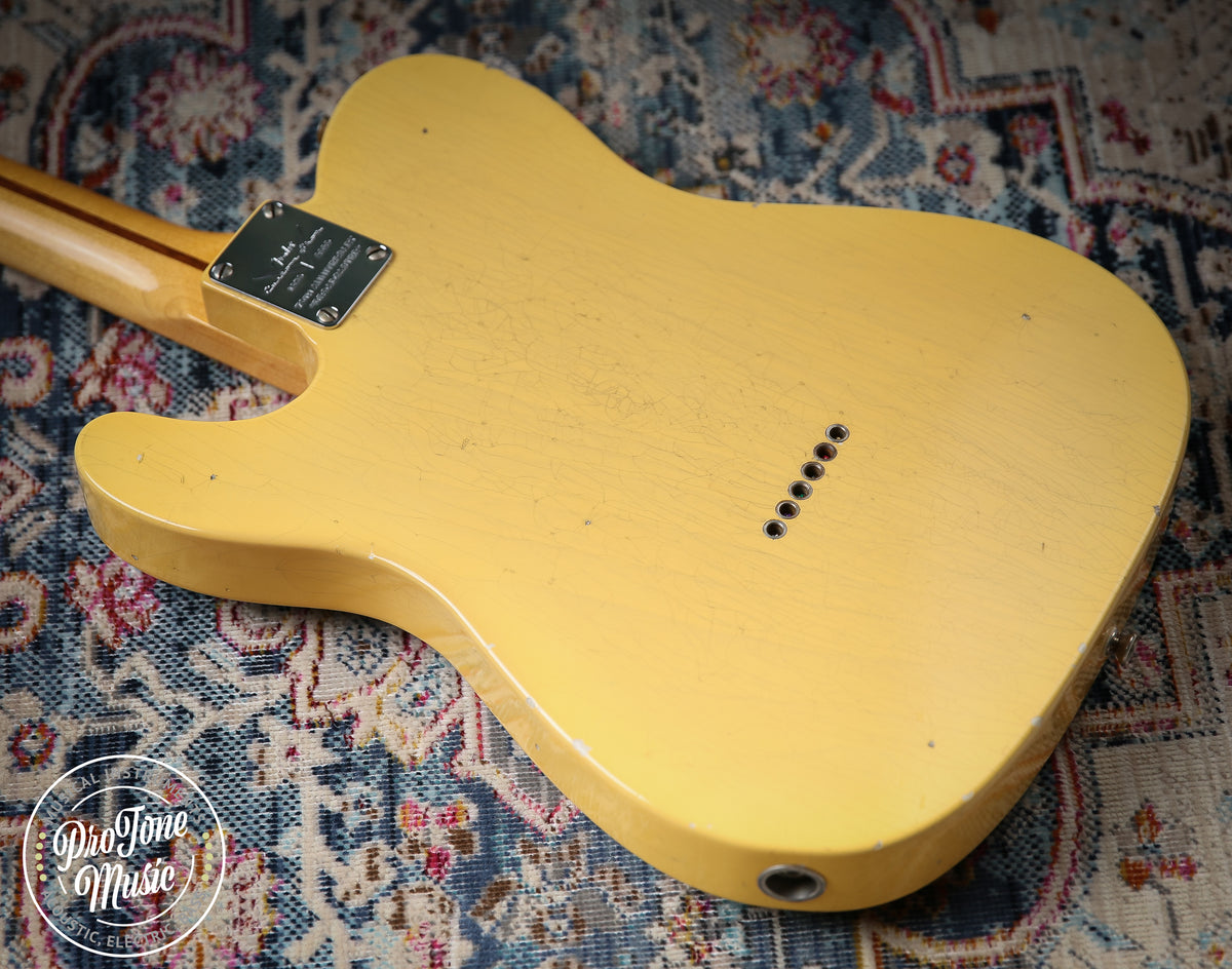 2019 Fender Custom Shop Limited Edition 70th Anniversary Broadcaster Butterscotch Blonde Journeyman Relic