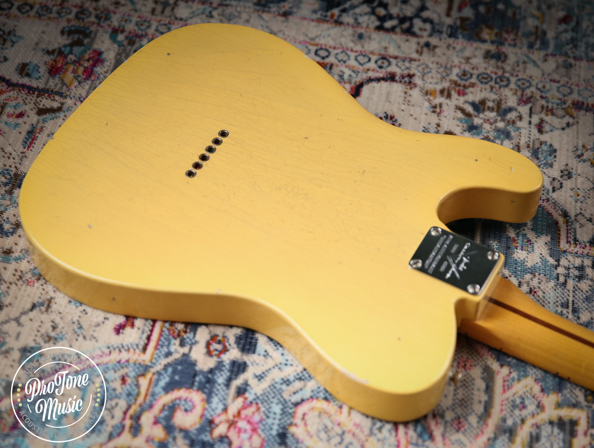 2019 Fender Custom Shop Limited Edition 70th Anniversary Broadcaster Butterscotch Blonde Journeyman Relic